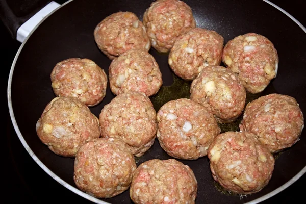 Homemade Meatballs — Stock Photo, Image