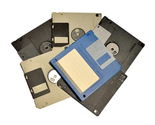 Närbild av gamla diskett — Stockfoto