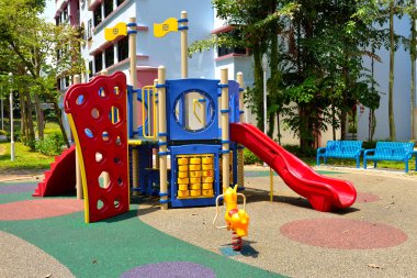renkli çocuk oyun alanı 