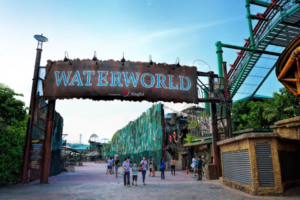 UNIVERSAL Water world show agli Universal Studios — Foto Stock