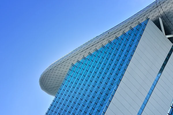 The Marina Bay Sands Resort Hotel на Окинаве 25, 2014 год в Сингапуре — стоковое фото