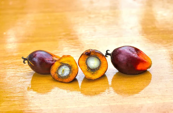 Owoce palmy olejowej — Zdjęcie stockowe