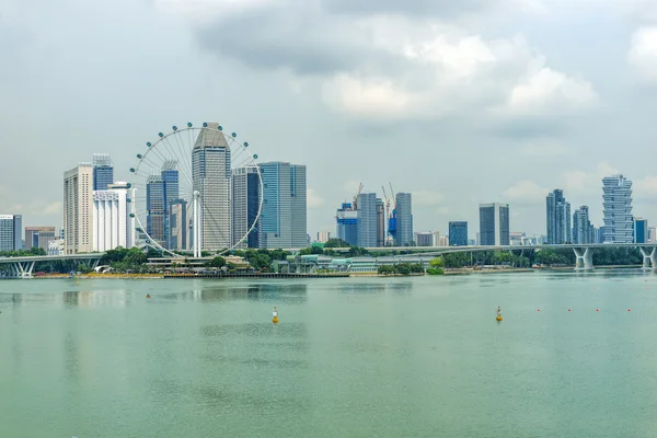 31 Ekim 2015 tarihinde Singapore Flyer Singapur Dayview. — Stok fotoğraf