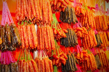 chinatown şenlikli Market mumlu et