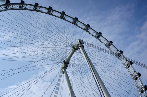 Zobrazení dne Singapore Flyer — Stock fotografie