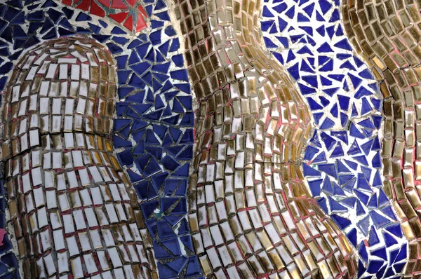 Bunte Mosaikfliesen — Stockfoto
