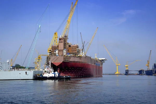 Sembawang Shipyard — Stock Photo, Image