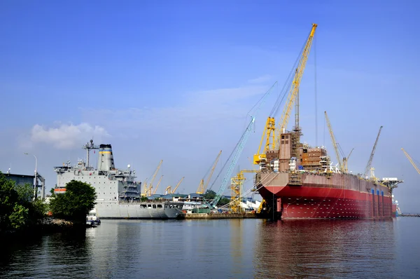 Sembawang Shipyard — Stock Photo, Image