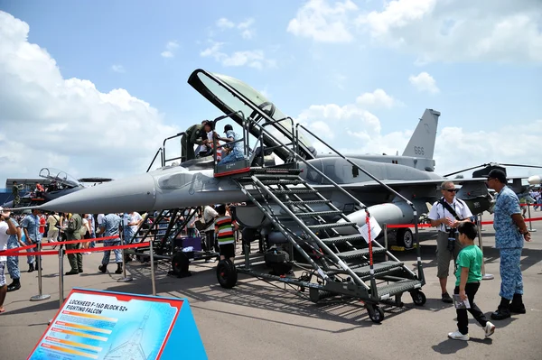 Singapore airshow 2014Singapore airshow 2014 — Foto Stock