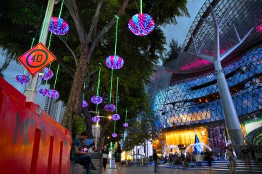 Noel dekorasyon singapore orchard Road
