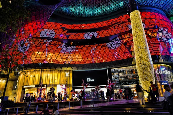 Decoração de Natal em Singapore Orchard Road — Fotografia de Stock