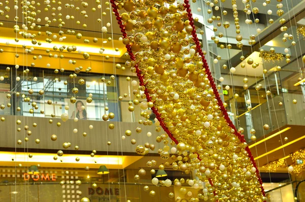 Christmas Decoration at Singapore Orchard Road — Stock Photo, Image