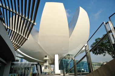 Singapur şehir Artscience Müzesi