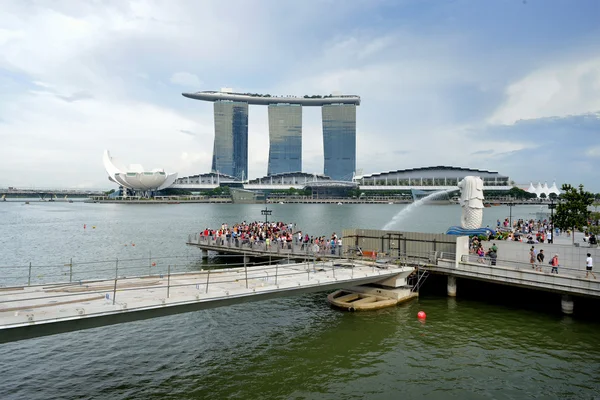 The Marina Bay Sands Resort Hotel — Stock Photo, Image