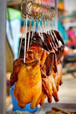 Lezzetli kızarmış ördek