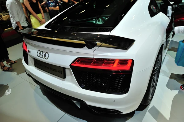 Audi R8 display during the Singapore Motorshow 2016 — Stock fotografie