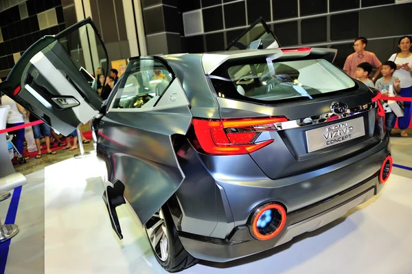 Subaru Viziv 2 Concept Car display during the Singapore Motorshow 2016 — Stock Fotó