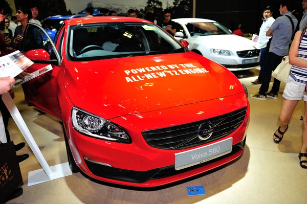 Volvo S60 - Sports Sedan display during the Singapore Motorshow 2016 — Stock fotografie