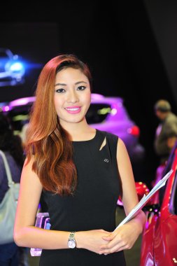 Singapur Otomobil Fuarı 2016 sırasında ekranda tanımlanamayan modeli