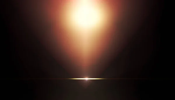 Abstract Sun Burst Digital Lens Flare Background — Stock Photo, Image