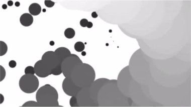 Duman FX animasyonu 2d düz stil. Sis etkisi