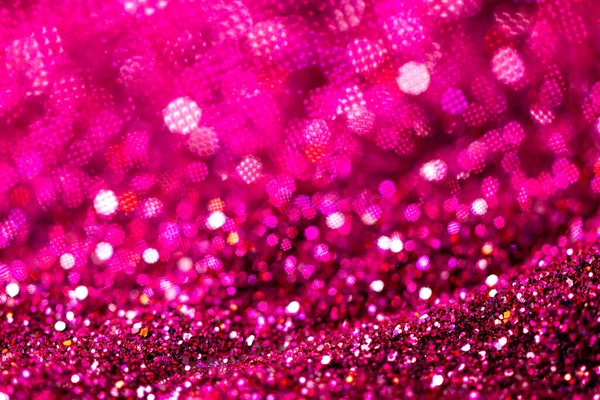 Abstract Bright Sparkling Bokeh Background Red Silver Bokeh Blurred Lighting — Stock Photo, Image