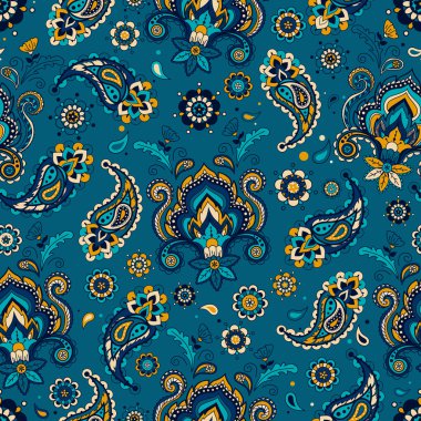 Klasik çiçek desenli.