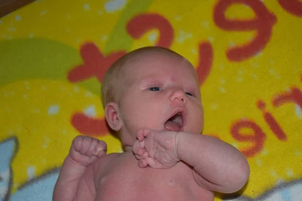 Lovely Newborn Baby Childhood — Stock Photo, Image