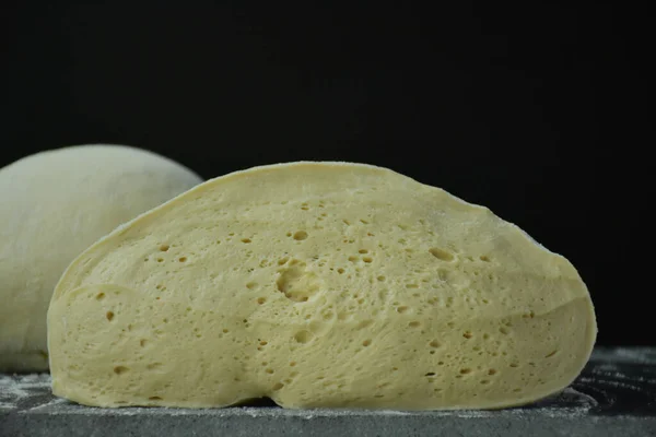 Pasta Cruda Taglio — Foto Stock