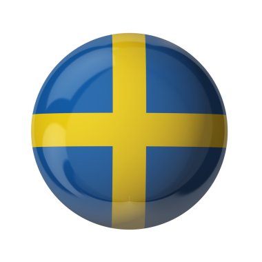 İsveç bayrağı, cam gibi top