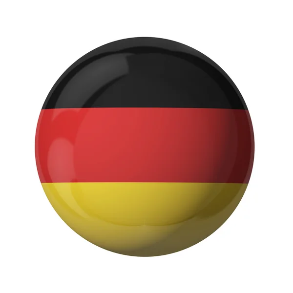 Bandera de Alemania, bola de cristal —  Fotos de Stock