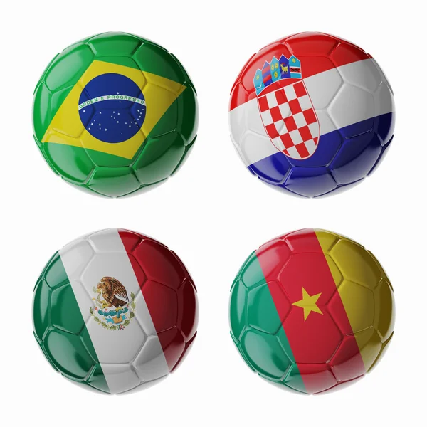 Futbol Dünya Kupası 2014. Grup A. futbol topu.