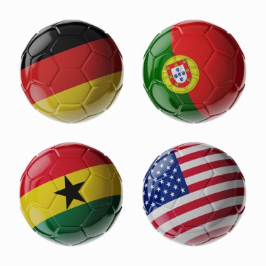 Futbol Dünya Kupası 2014. Grup G. futbol topu.