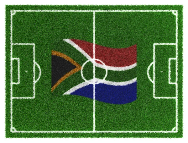 南アフリカ共和国のフットボール — ストック写真