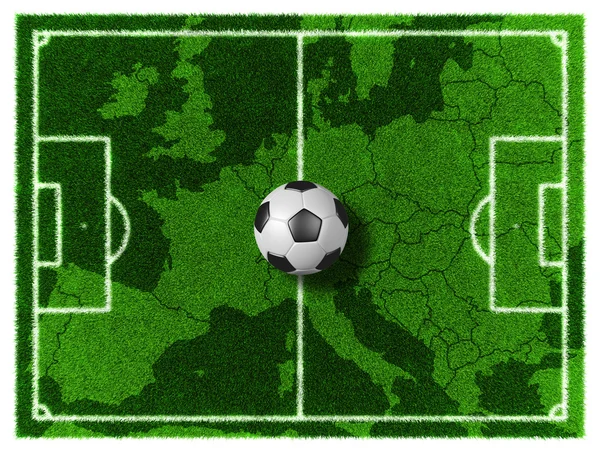 Europa voetbal — Stockfoto