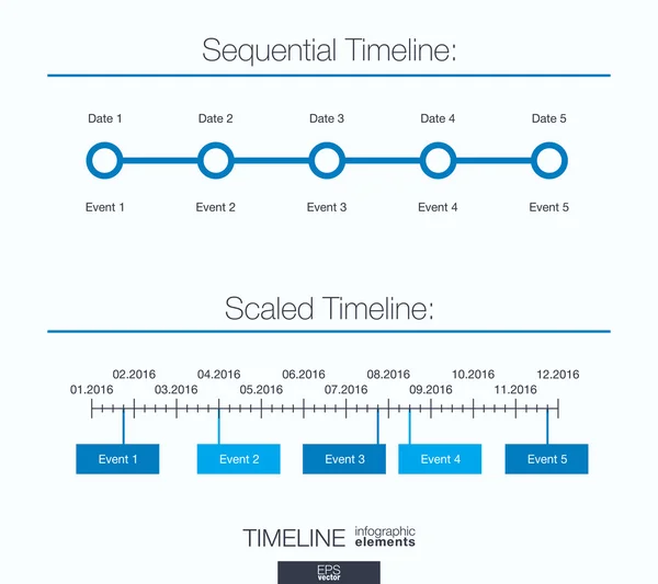 Useful infographic template — Stockový vektor