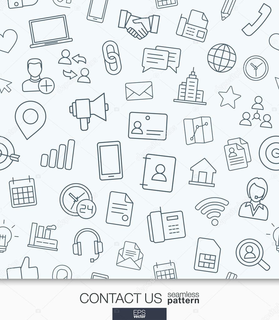 Communication seamless pattern