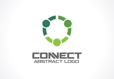 İş şirketi için soyut logo