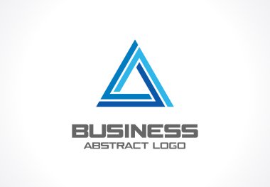 İş şirketi için soyut logo