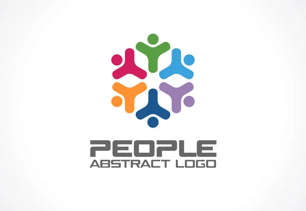 抽象的なビジネス会社のロゴ — ストックベクタ