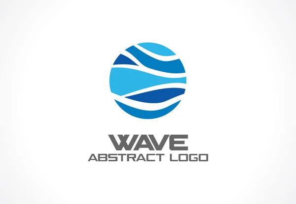 Logo abstrait pour entreprise — Image vectorielle