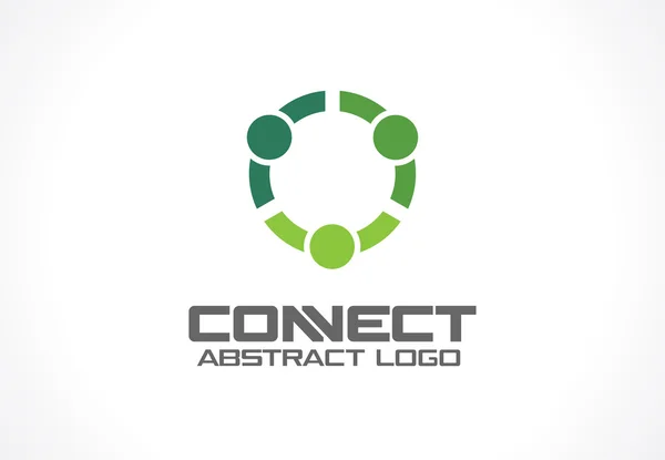 Logotipo abstracto para empresa — Vector de stock