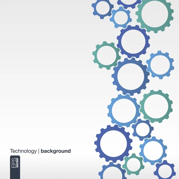 Engranajes integrados para empresas — Archivo Imágenes Vectoriales