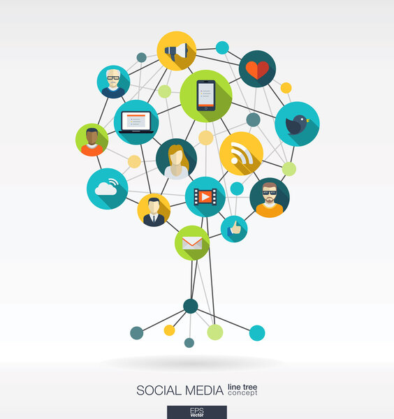 Иконки в социальных сетях
.