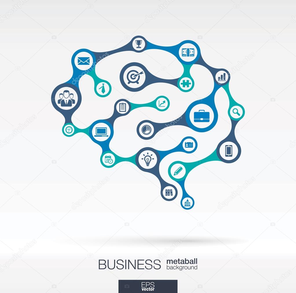 Brain concept for business