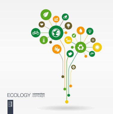 soyut ekoloji arka plan