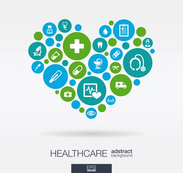 kalp şeklinde düz simgeler