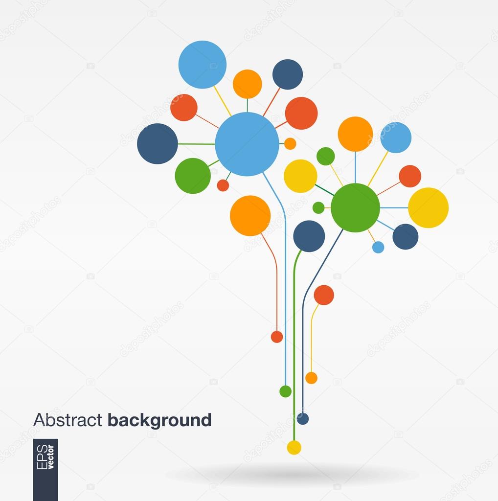 Growth flower concept for communication Stock Vector Image by ©r.Hilch