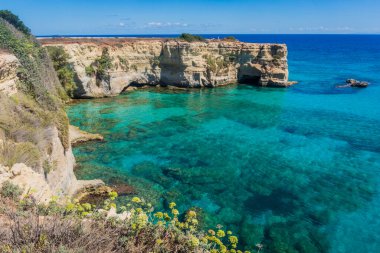 Torre Sant Andrea Sahili, Apulia, İtalya