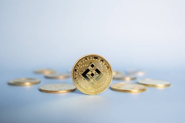Binance BNB kripto para birimi yakın plan